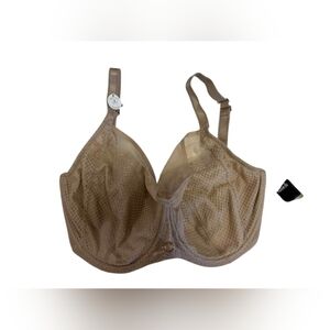 Chantelle NWT Plunge 4 Nude Lace Bra Size 32 I
